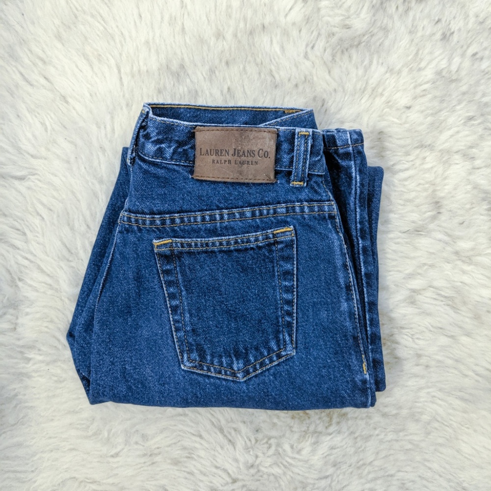 Vintage Ralph Lauren Mom Jean Blue